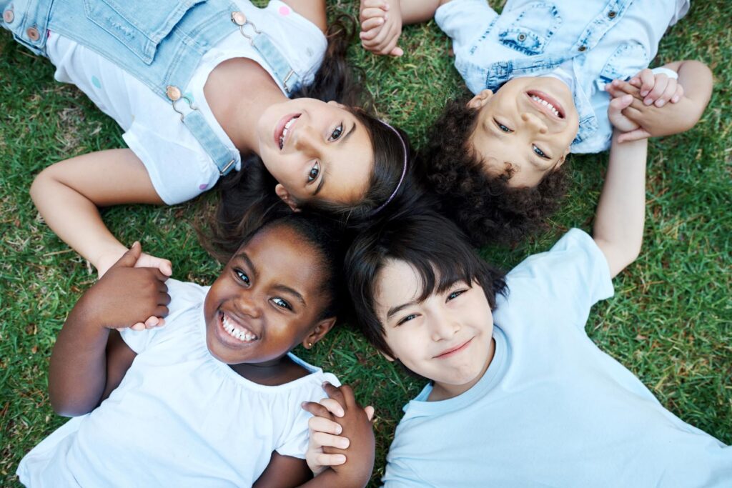 Happy children who have had ADHD and autism testing on the Sunshine Coast